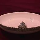 Furio Home Fine China (Christmas Tree) Oval Baker