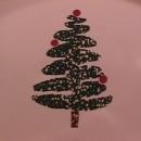 Furio Home Fine China (Christmas Tree) Oval Baker