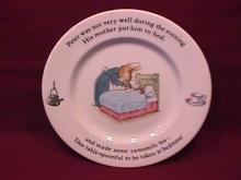 Wedgwood China-Beatrix Potter's (Peter Rabbit) Childs Plate