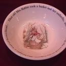 Wedgwood China-Beatrix Potter's (Peter Rabbit) Childs Cereal Bowl