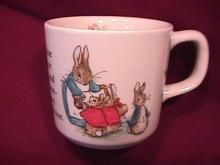 Wedgwood China-Beatrix Potter's (Peter Rabbit) Childs Mug