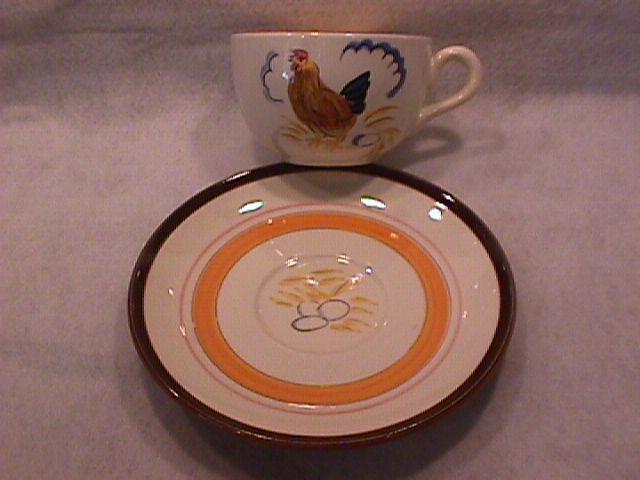 Stangl Pottery (Country Life) Cup & Saucer