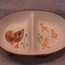 Stangl Pottery (Country Life) Divided Oval Vegetable