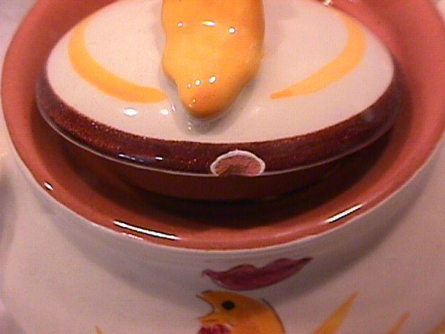 Stangl Pottery (Country Life) Covered Sugar
