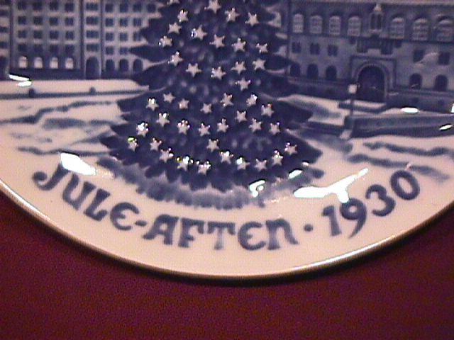 Bing & Grondahl (Christmas Plate)=1992