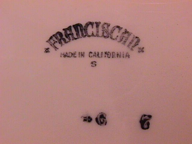Franciscan China (Apple Soup Tureen)