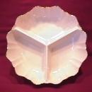 Lenox Fine Porcelain (Christmas Wreath) 3-Part Relish