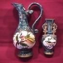 A. Fairyland, Japan= Pair of Hand-Painted Bird vases