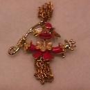 Vintage Mamselle Signed Clown Brooch-Mint