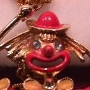 Vintage Mamselle Signed Clown Brooch-Mint