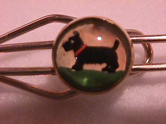 Vintage (Scottie Dog) Paperweight Tie Bar