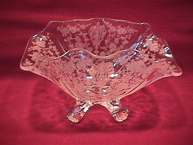 Cambridge Crystal (Rosepoint #3400-201) RARE= Bon Bon