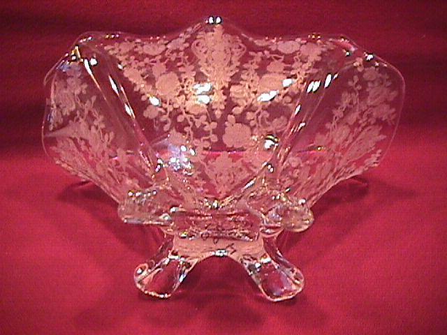 Cambridge Crystal (Rosepoint #3400-201) RARE= Bon Bon