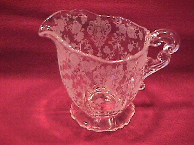 Cambridge Crystal (Rosepoint #3400-68) Creamer