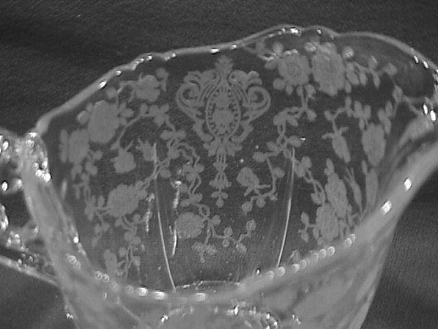 Cambridge Crystal (Rosepoint #3400-68) Creamer