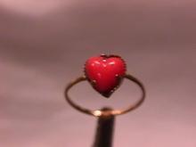 Childs Ring (Signed Czechoslovakia)