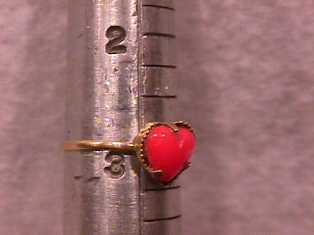 Childs Ring (Signed Czechoslovakia)