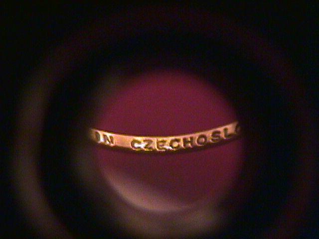 Childs Ring (Signed Czechoslovakia)