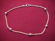 Sterling (Italy) Ankle Bracelet