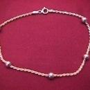 Sterling (Italy) Ankle Bracelet