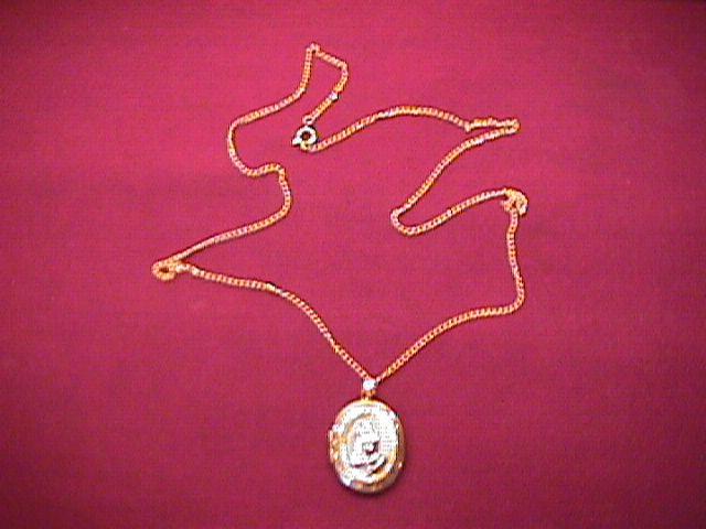 Religious (Praying Hands) Locket Necklace