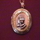 Religious (Praying Hands) Locket Necklace