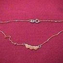 14K Solid Gold (Italy) Hearts Ankle Bracelet
