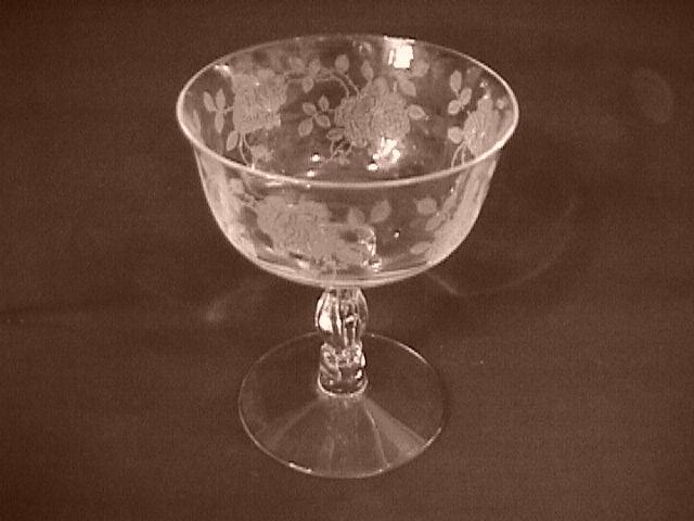 Fostoria Crystal (Willomere) Low Champagne