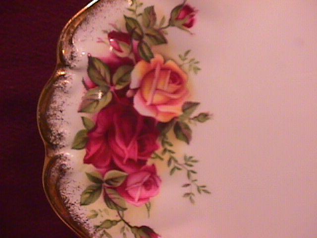 Royal Albert (Old Country Roses) Handled Cake Plate