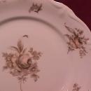Johann Haviland Fine China (Sepia Rose) Dinner Plate