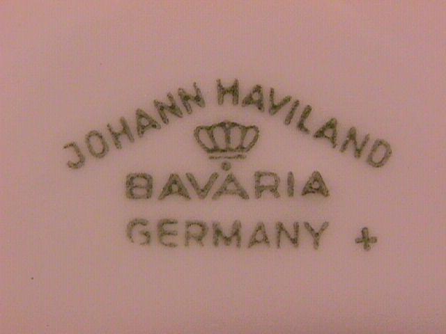 Johann Haviland Fine China (Sepia Rose) Dinner Plate