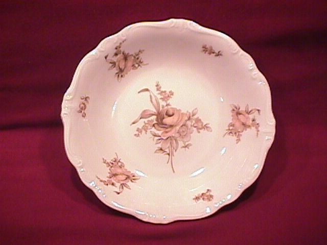 Johann Haviland Fine China (Sepia Rose) Soup Bowl