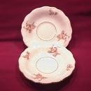 Johann Haviland Fine China (Sepia Rose) 2-Saucers Only