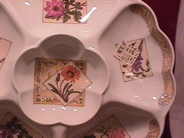 Royal Worcester (Country Garden) Crudite Server