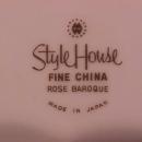 Style House China (Rose Baroque) Dinner Plate