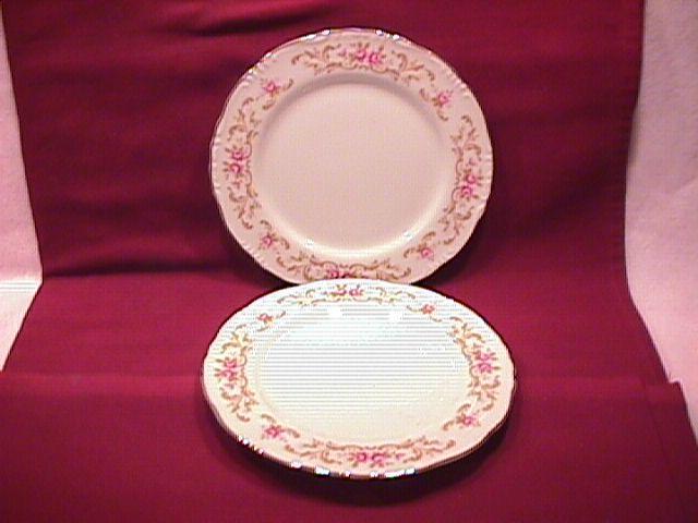 Style House China (Rose Baroque) 2-Cake Plates