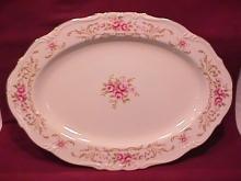 Style House China (Rose Baroque) Roast Platter