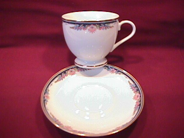 Gorham Fine China (Gorham Chantilly) Cup & Saucer