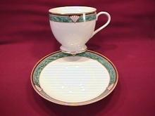 Gorham Fine China (Townsend Gold) Cup & Saucer