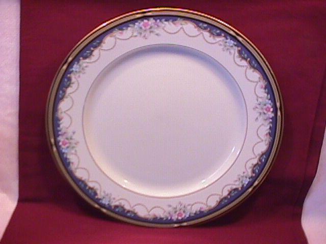 Gorham Fine China (Golden Ribbon Edge) Dinner Plate