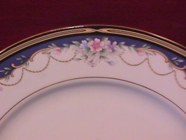 Gorham Fine China (Golden Ribbon Edge) Cake Plate