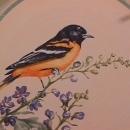 Lenox China (Summer Greetings) Dinner Plate=Baltimore Oriole