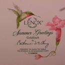 Lenox China (Summer Greetings) Dinner Plate=Goldfinch