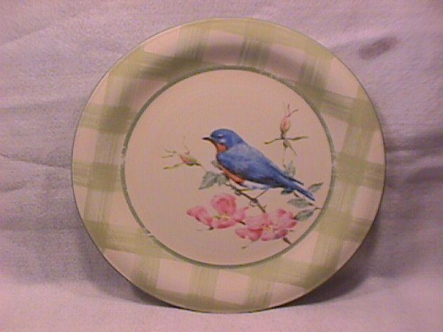 Lenox China (Summer Greetings) Dinner Plate=Eastern Bluebird