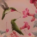Lenox China (Summer Greetings) Salad Plate=Ruby Throated Hummingbird