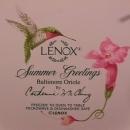 Lenox China (Summer Greetings) Salad Plate=Baltimore Oriole