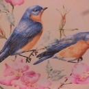 Lenox China (Summer Greetings) Salad Plate=Eastern Bluebird