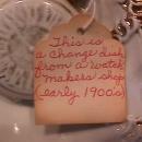 19th Century Watch Makers Business Card Dish?