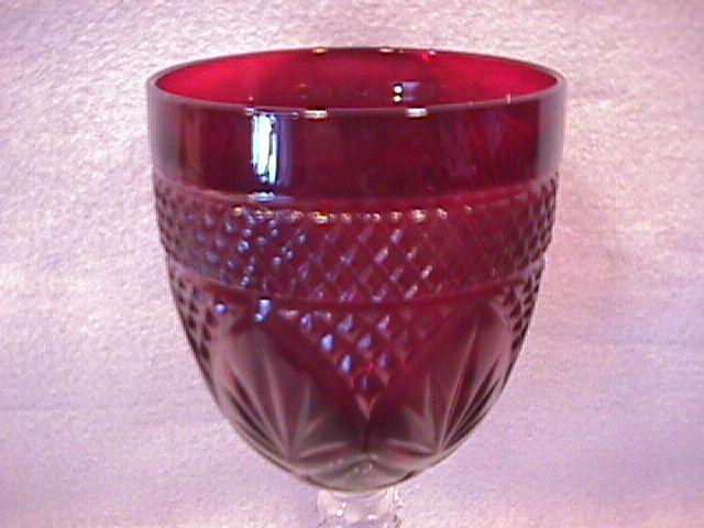 Cristal D' Arques/Durand (Antique Ruby) Goblet