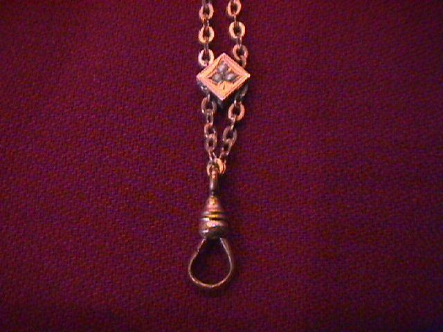 Antique Ladies Gold Filled Slide Chain 50